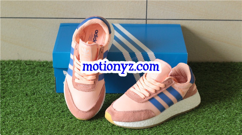 Real Boost Adidas Iniki Runner Pink Blue